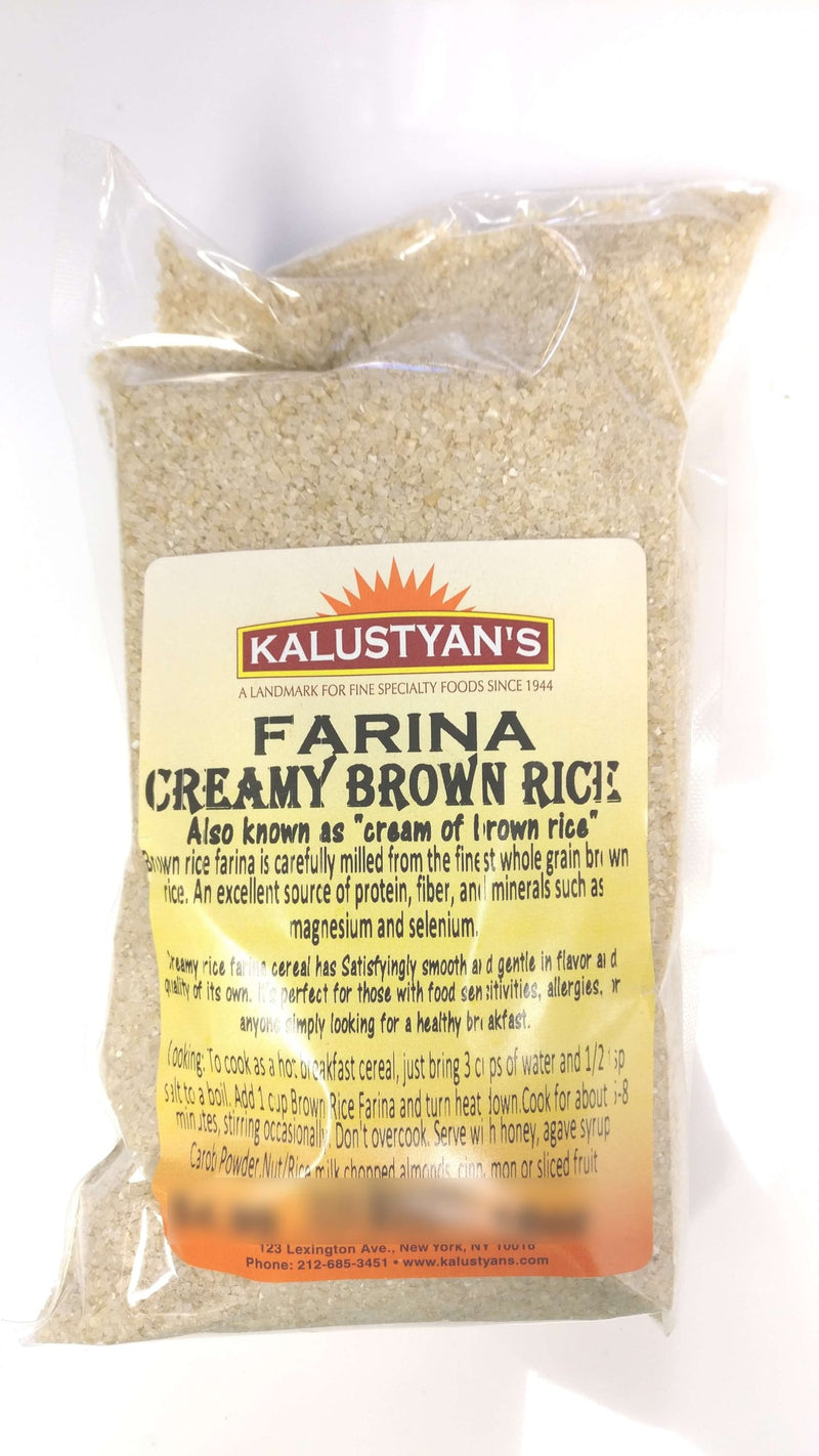 Farina, Cream of Brown Rice, Gluten Free