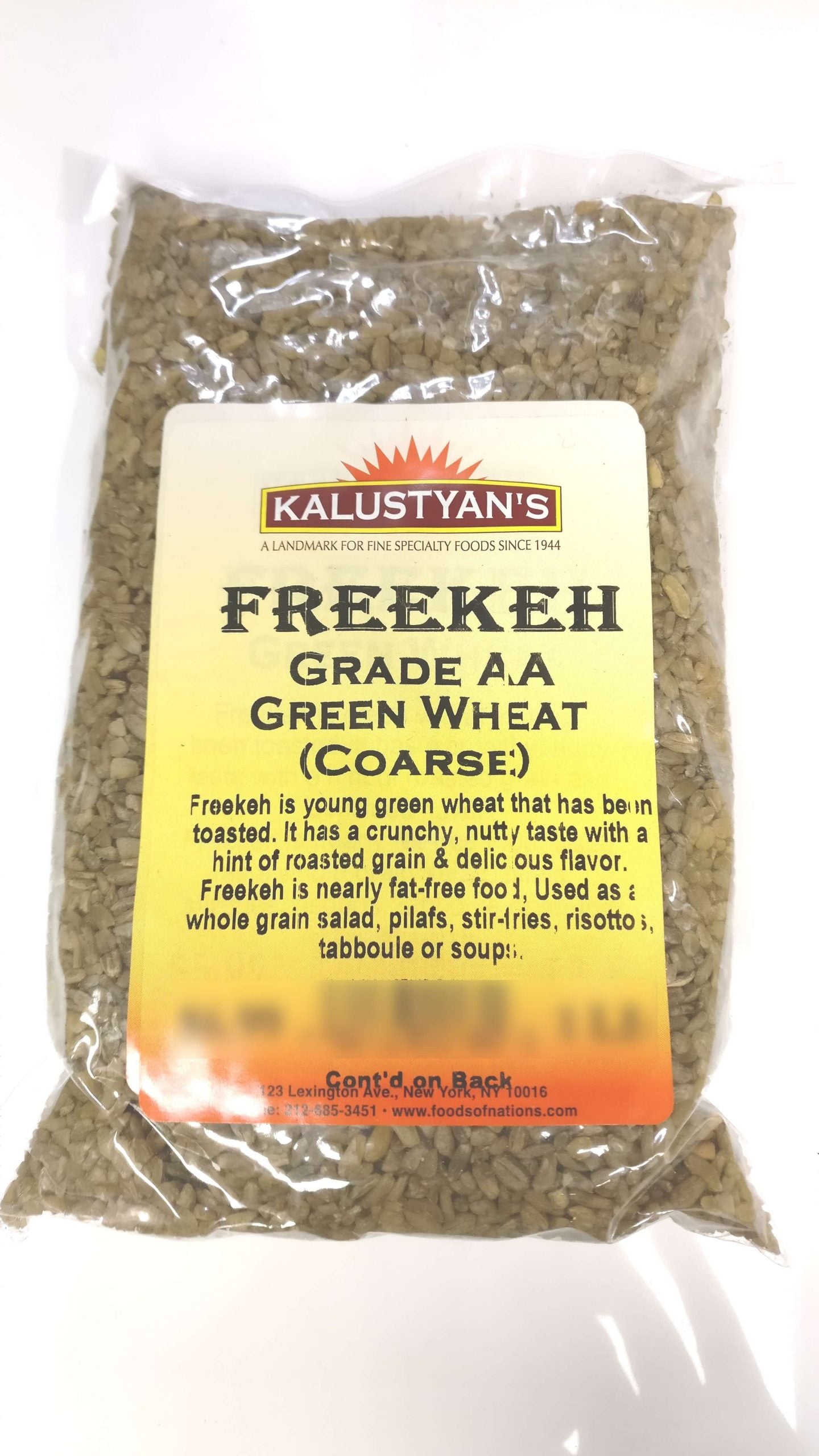 Freekeh Grade Coarse Grind