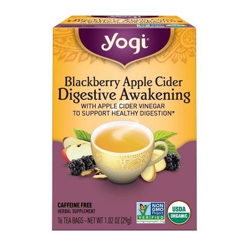 Blackberry Apple Cider Digestive Awakening, Organic
