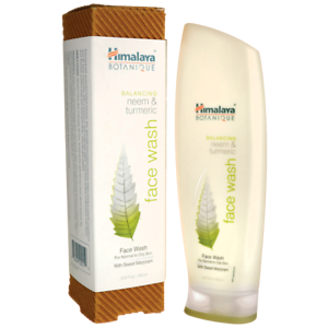 Himalaya Botanique Neem & Turmeric Face Wash For Normal to Oily Skin
