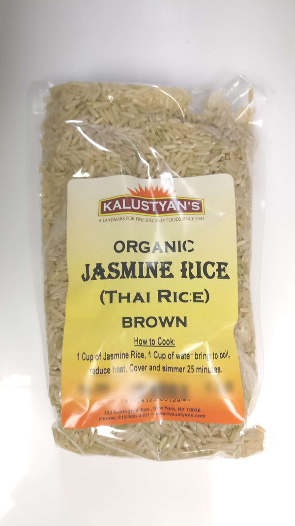 Jasmine Rice, Brown, Organic