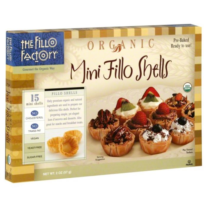 Fillo Factory Fillo Shells, Mini, Organic
