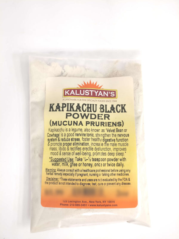 Kapikacchu, Black (Kaunch Seed/ Velvet Bean) (Mucuna Pruriens), powder