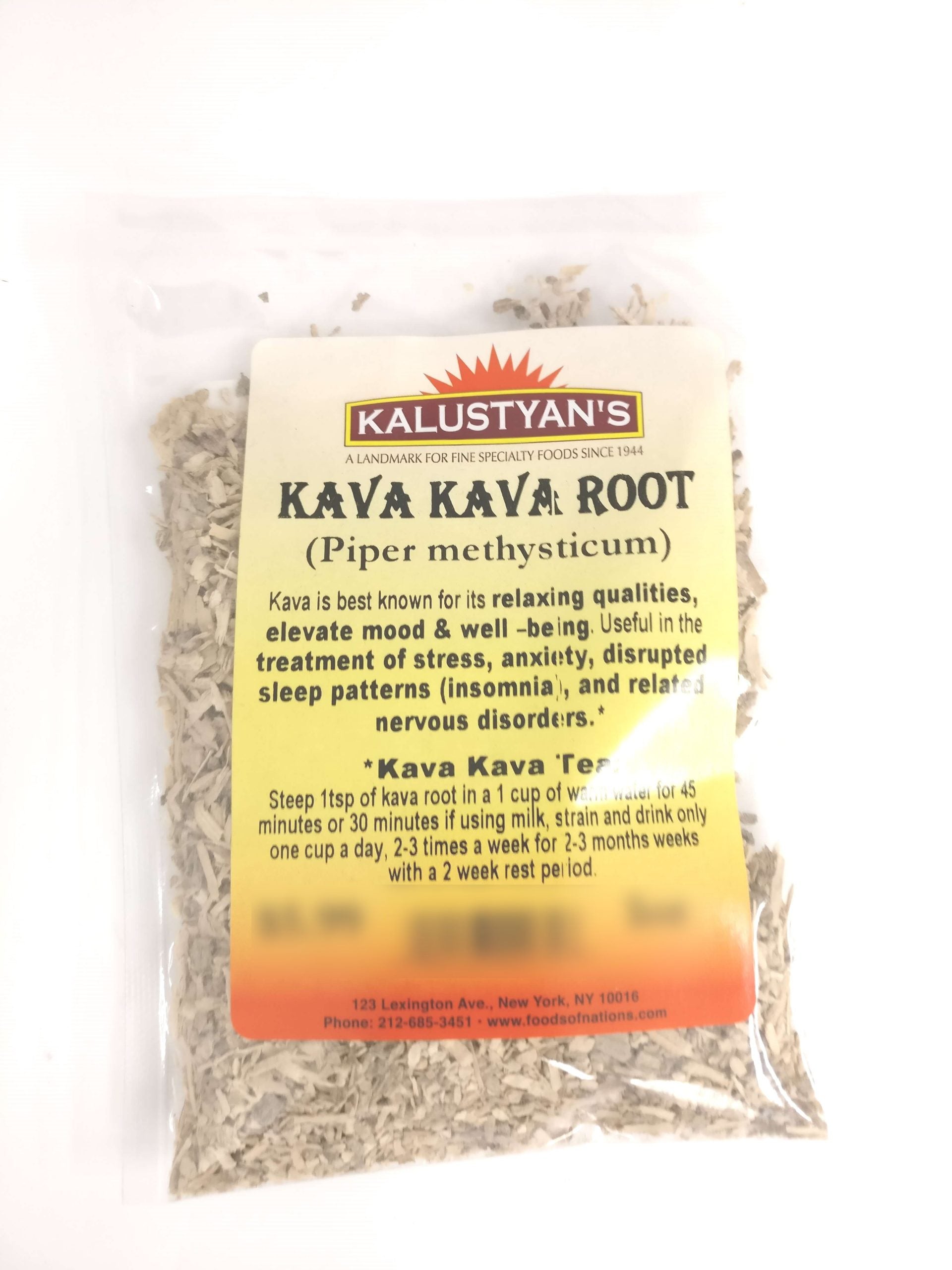 Kava Kava Root (Piper methysticum) – Kalustyan's
