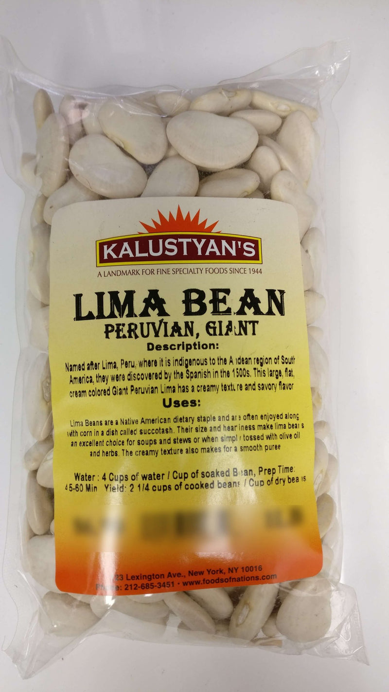 Peruvian Giant Lima Bean