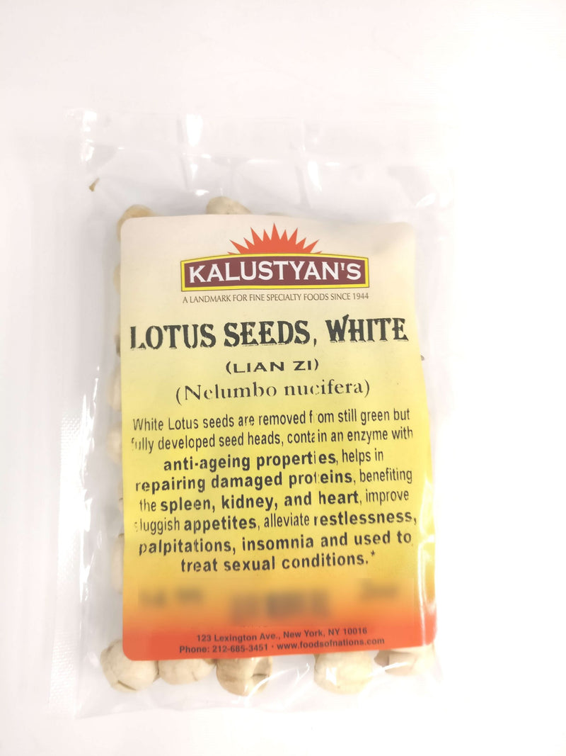 Lotus Seed, White (lian Zi) (Nelumbo Nucifera)