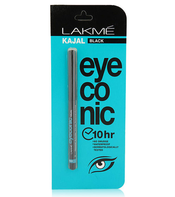 Lakme Kajal Pencil Eyeliner, Black