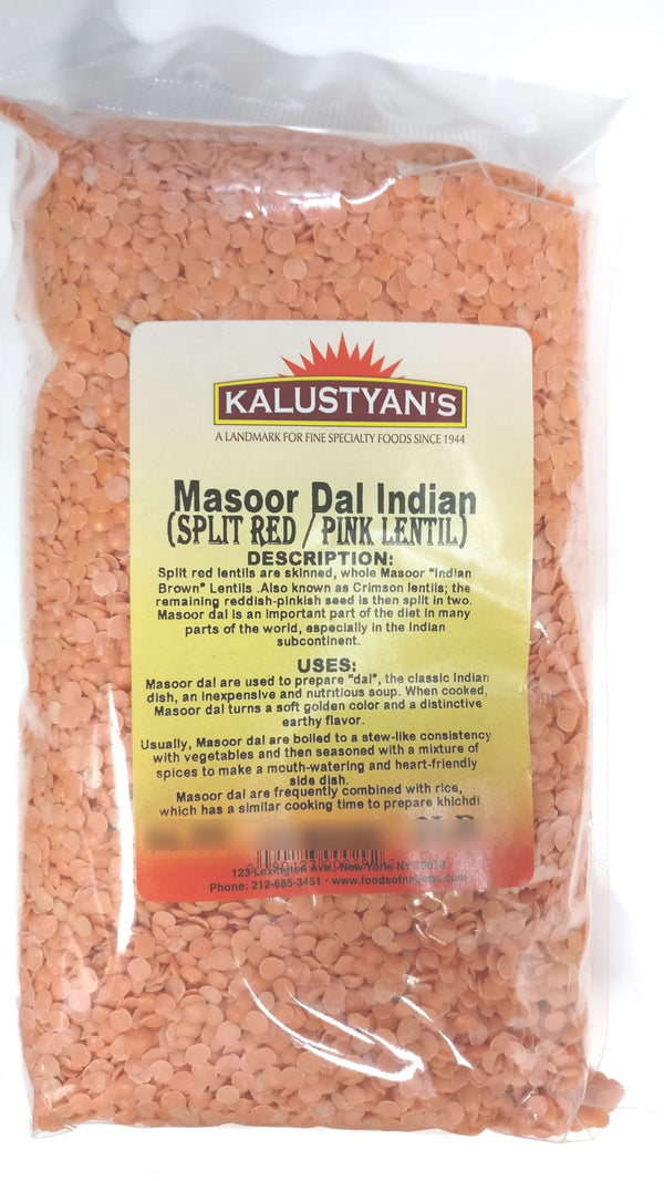 Masoor Dal (Red / Pink Lentil, Petite Crimson Lentils), Indian