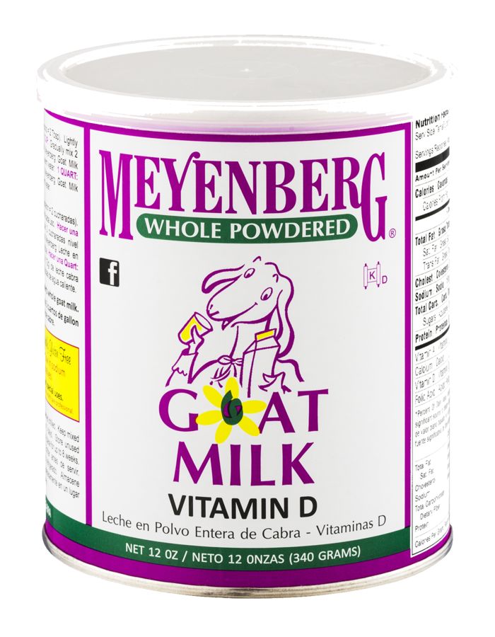 Meyenberg Goat Milk, Whole Powdered