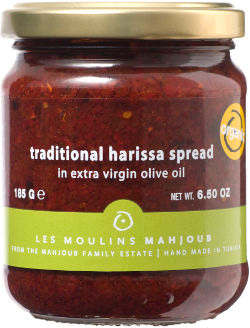Harissa, Traditional Spread, in Extra Virgin Oil