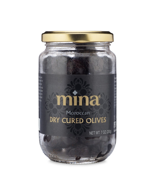 Moroccan Dry Cured Black Olives