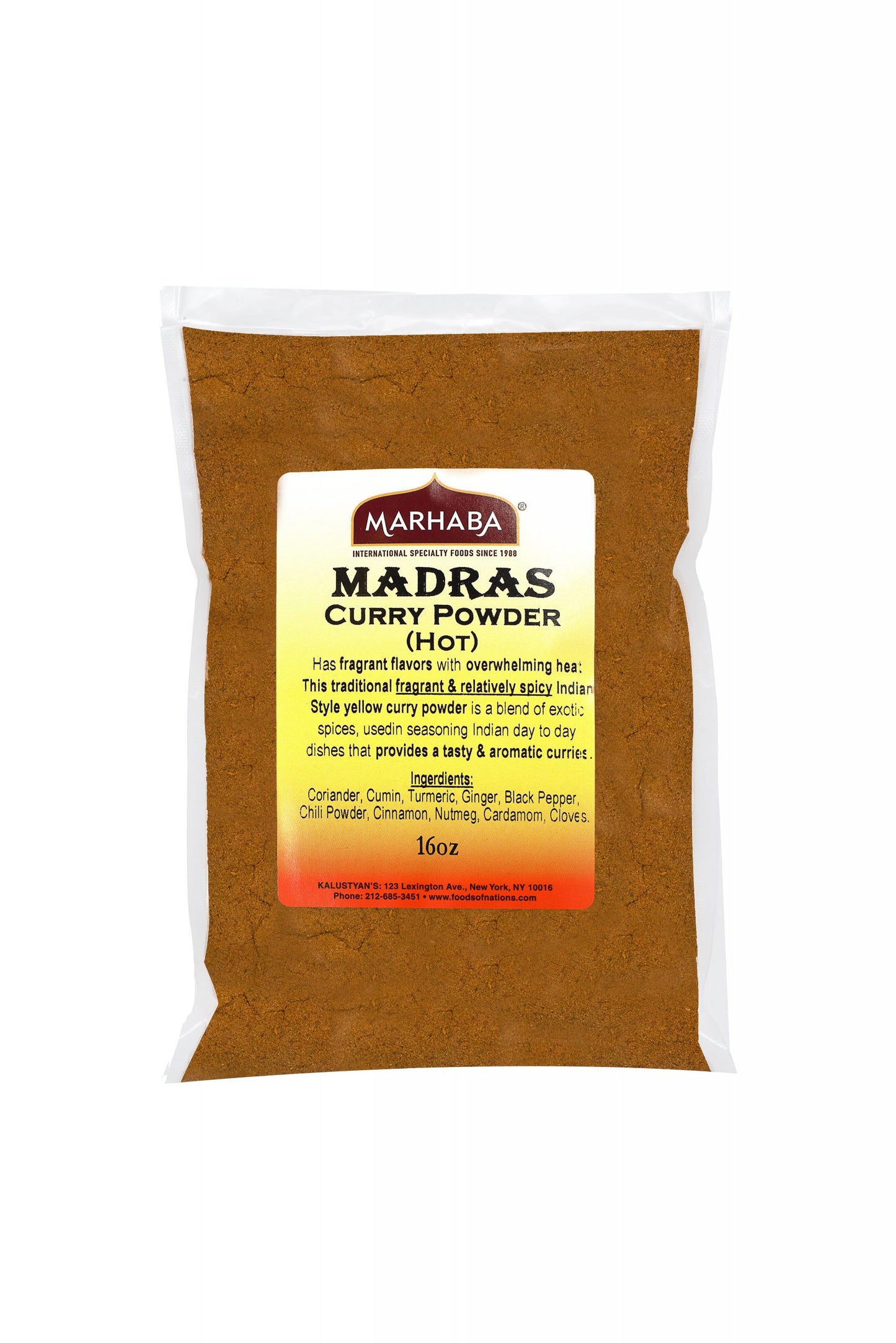 Madras Curry Powder (Hot)