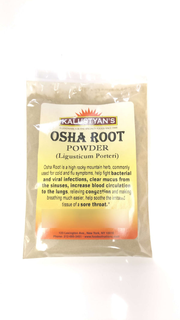 Osha Root Powder (Ligusticum Porteri)