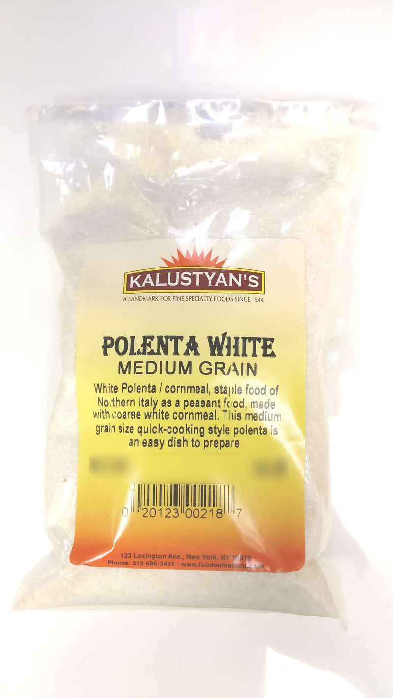 Polenta-White (White Cornmeal), Coarse