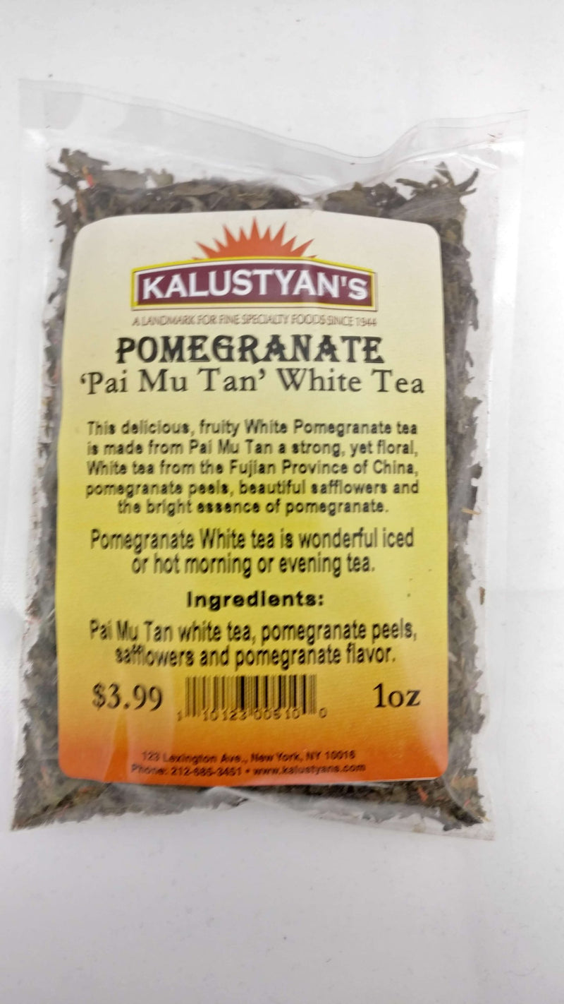 Pomegranate White Tea w/ Pomegranate Peels