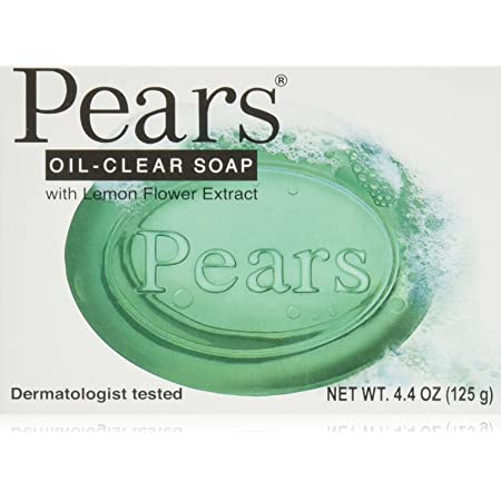 Pears Oil Clear Soap with Lemon Flower Extracts