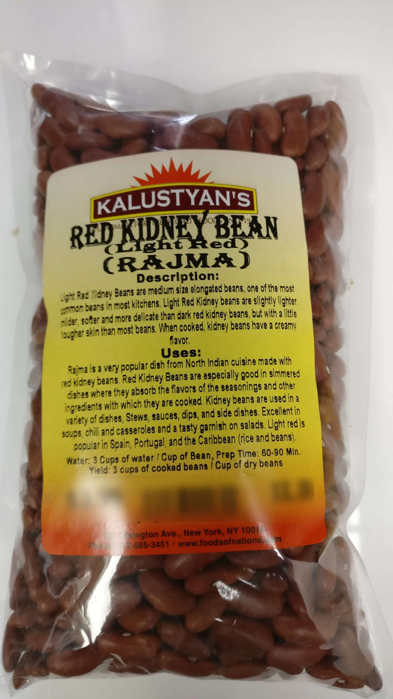 Red Kidney Bean (Rajma), Light Red
