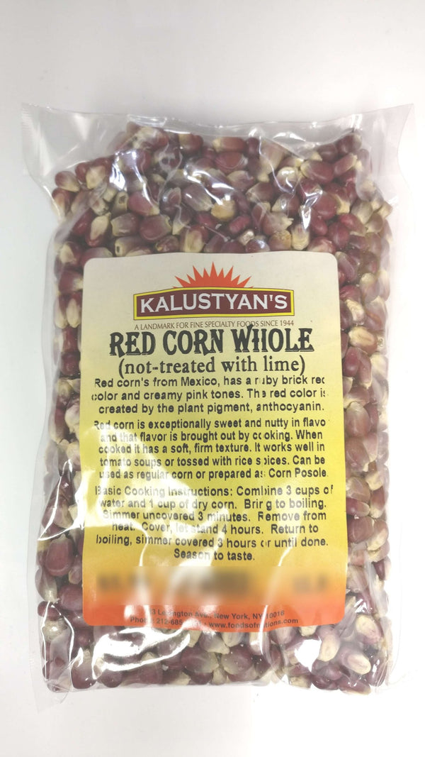 Red Corn Kernel Whole