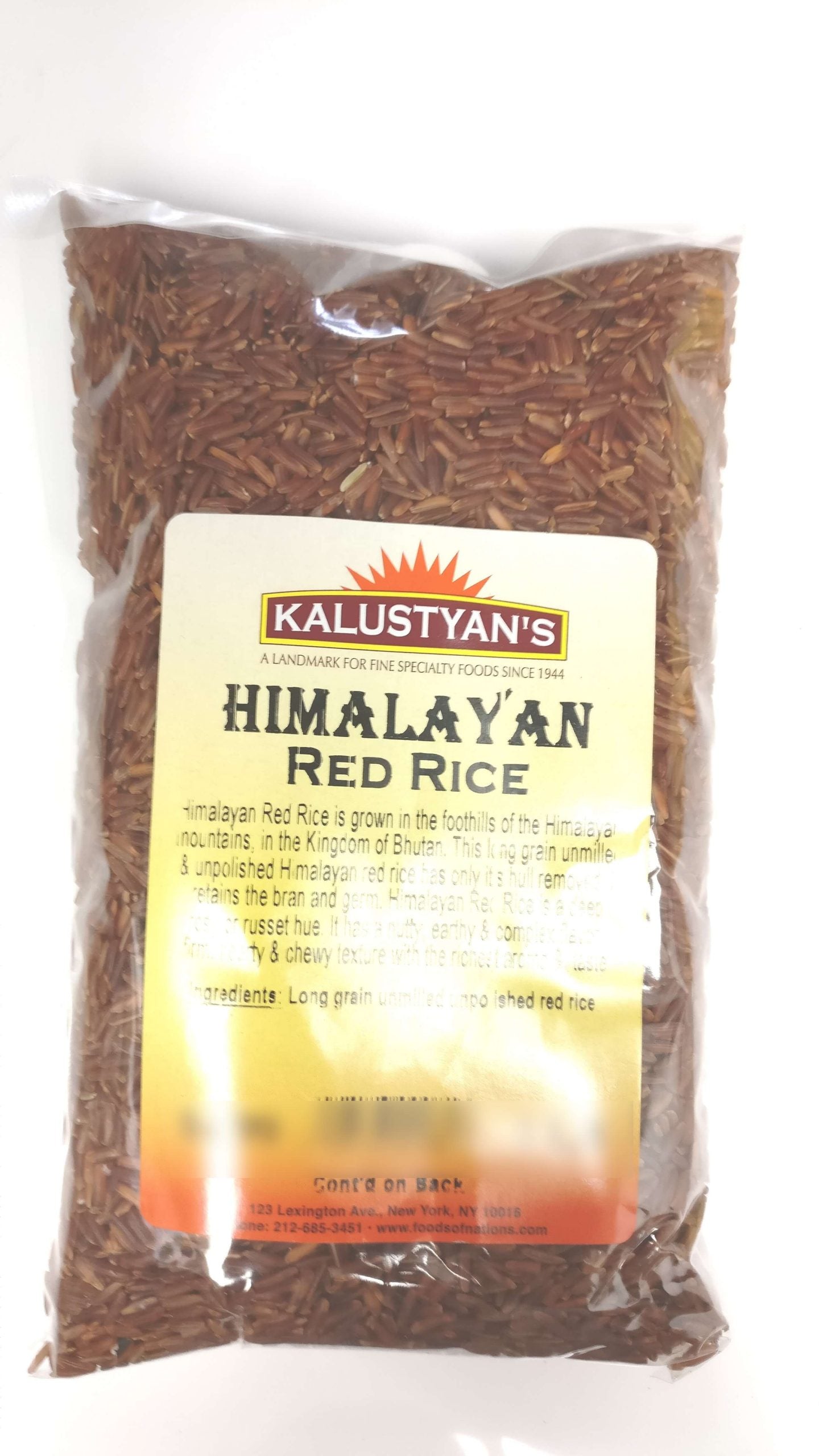 Himalayan Red Rice – Kalustyan's