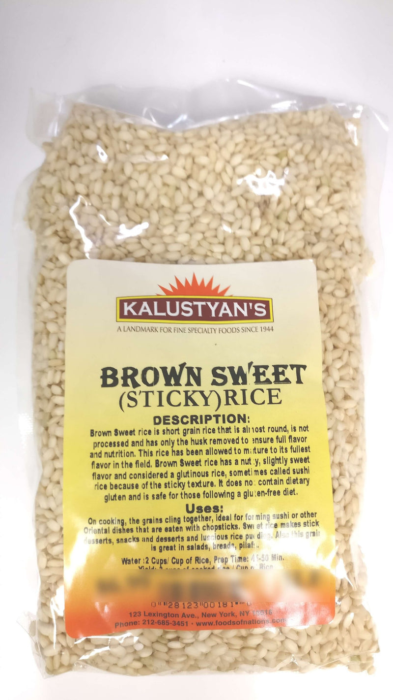 Brown Sweet Rice, Organic