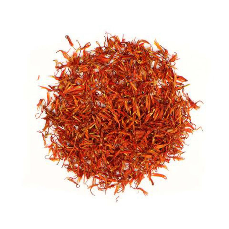 Organic 100 Gram Premium Dried Safflower Petals - Carthamus