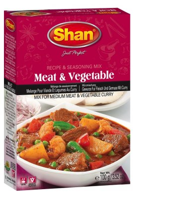 Meat Vegetable Curry Mix