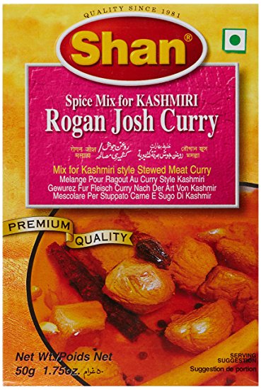 Rogan Josh Curry, Kashmiri