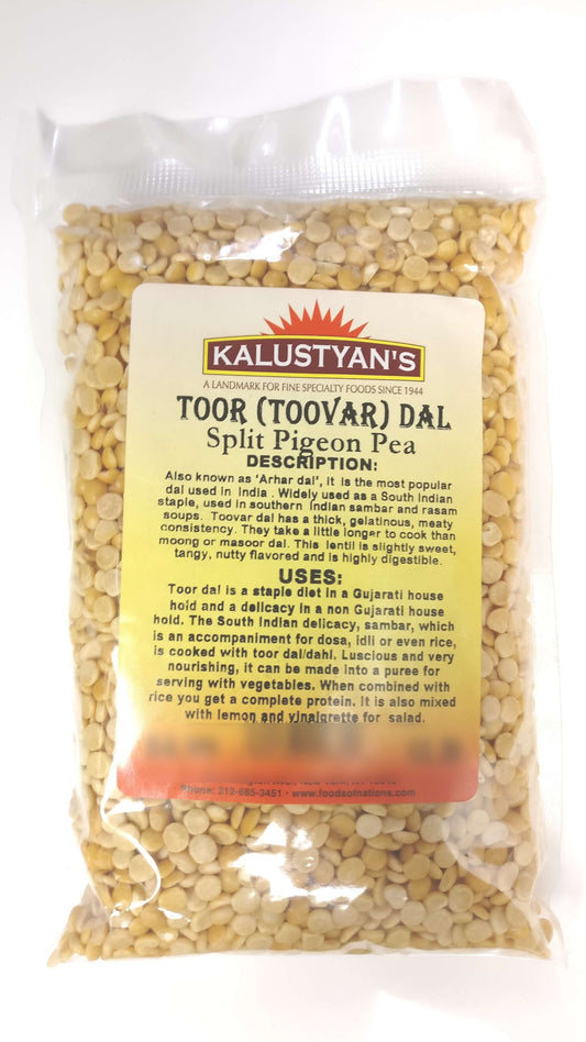 Toor (Toovar) Dal (Split Pigeon Pea), Plain