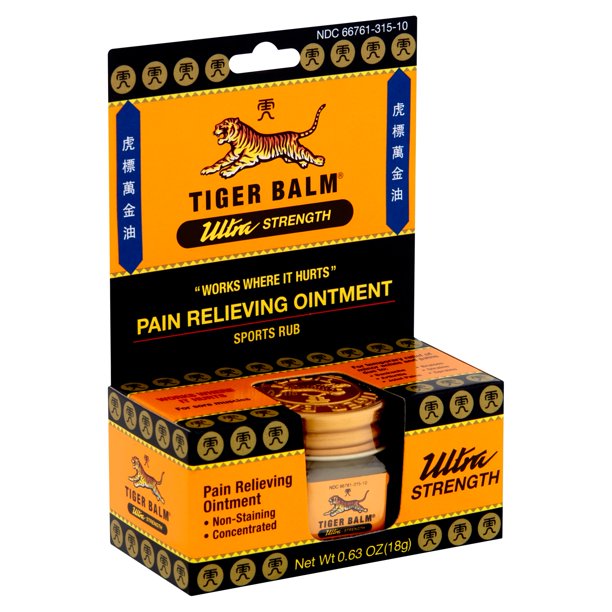 Tiger Balm Ointments, Ultra Strength (Non-Staining