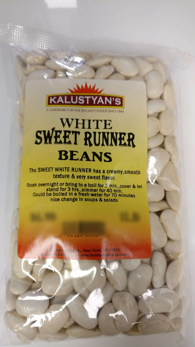 Sweet White Runner Bean