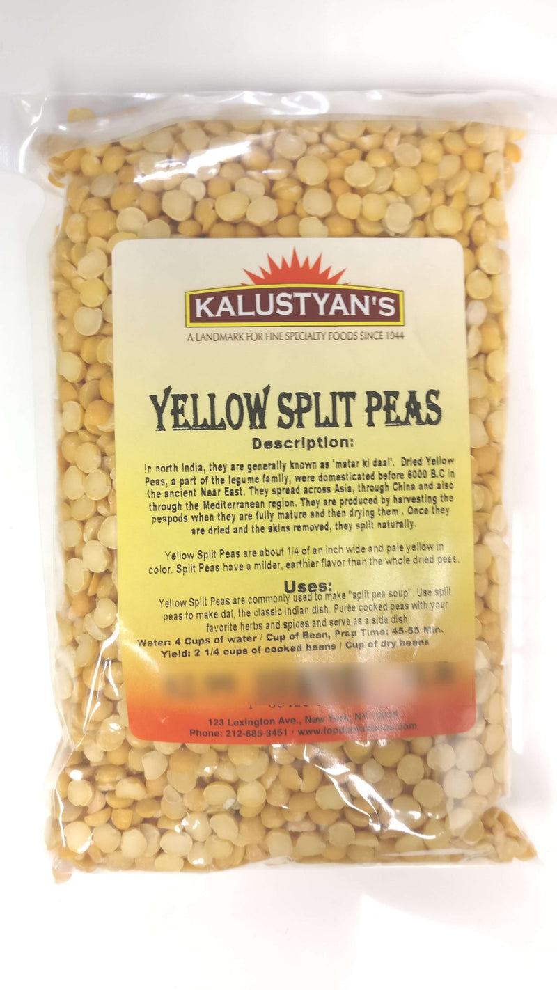 Yellow Split Peas, Dried