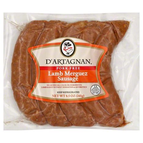 DArtagnan Sausage, Lamb Merguez