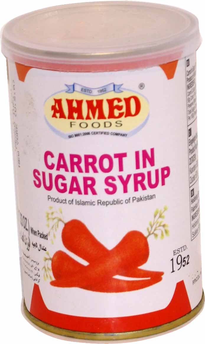 Carrots in Sugar Syrup