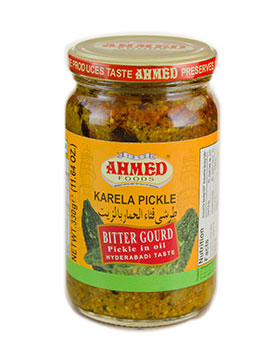 Bitter Gourd Pickle in Oil, Hyderabadi Taste (Karela Pickle)