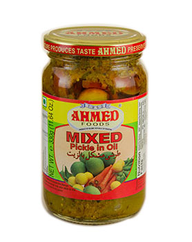 Mixed Pickle in Oil, Hyderabadi Taste