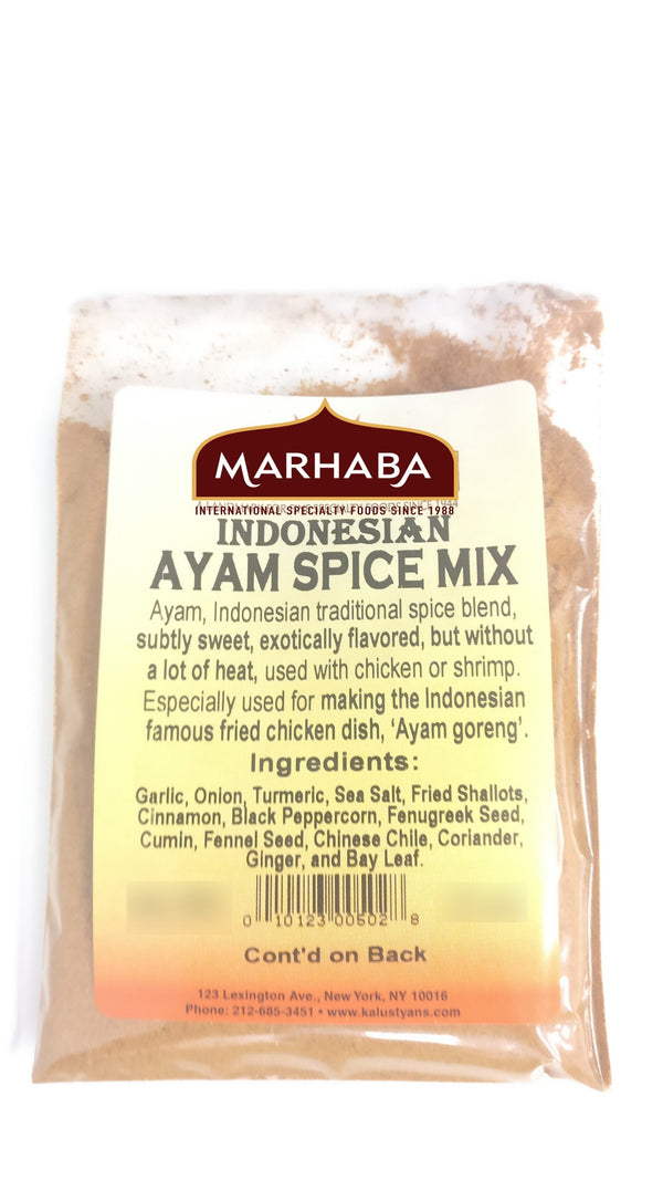 Ayam Indonesian Spice Mix