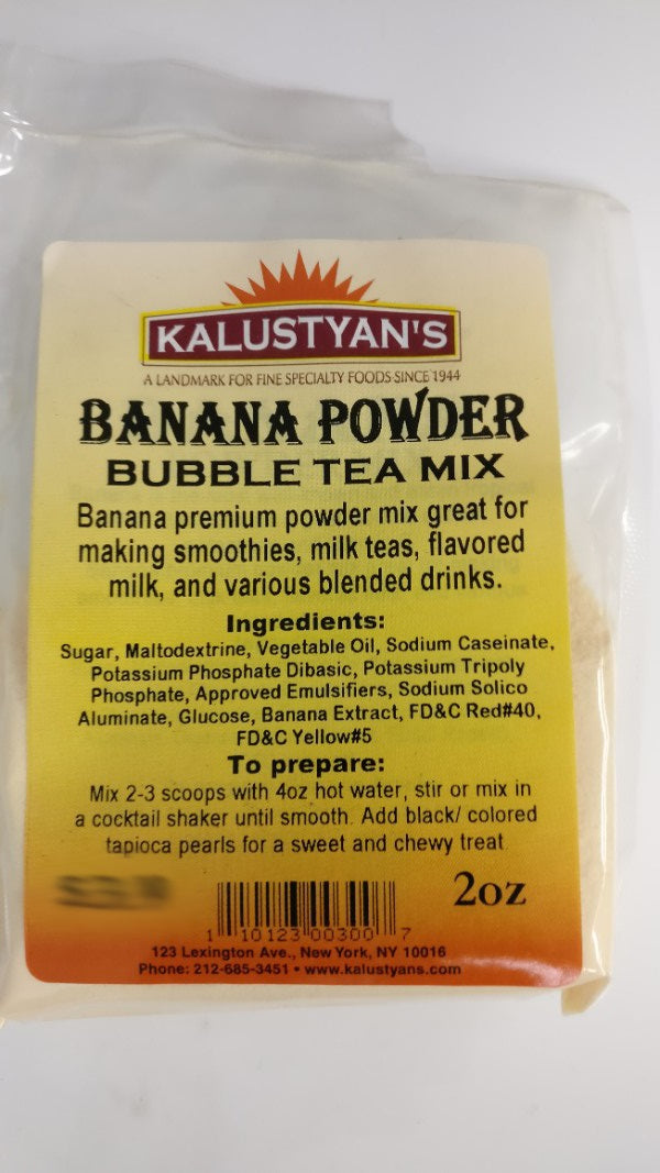 Banana Powder Bubble Tea Mix