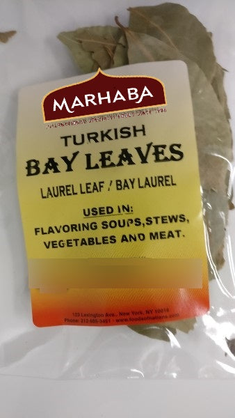 Bay Leaves (Laurus nobilis), Turkish