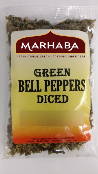 Bell Peppers, Green Diced
