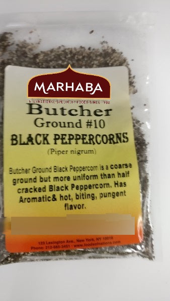 Black Peppercorn, Butcher Ground (