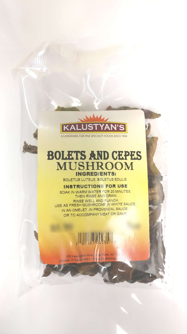 Boletes and Cepes, Dried Mushroom