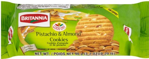 Pistachio and Almond Cookies