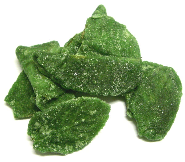 Candied Mint Leaves