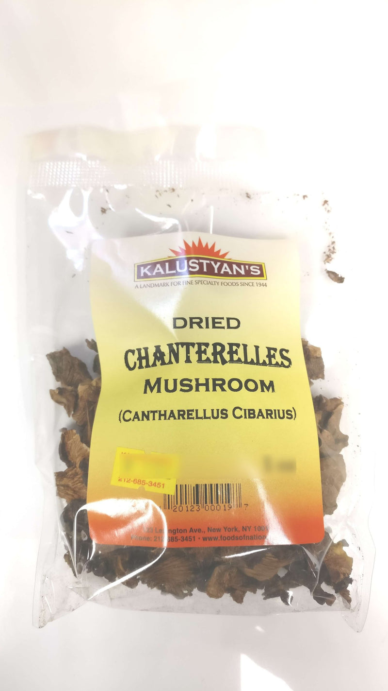 Chanterelles, Dried Mushroom
