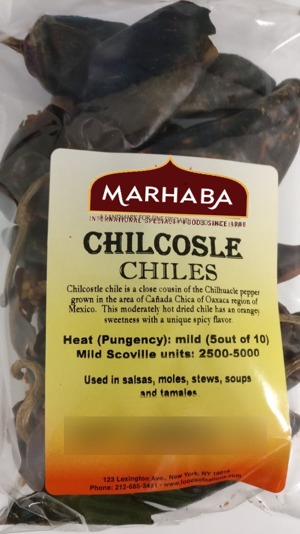 Chilcostle Chili, Dry