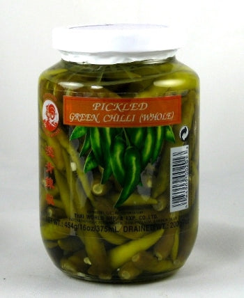 Pickled Green Chilli (Whole)