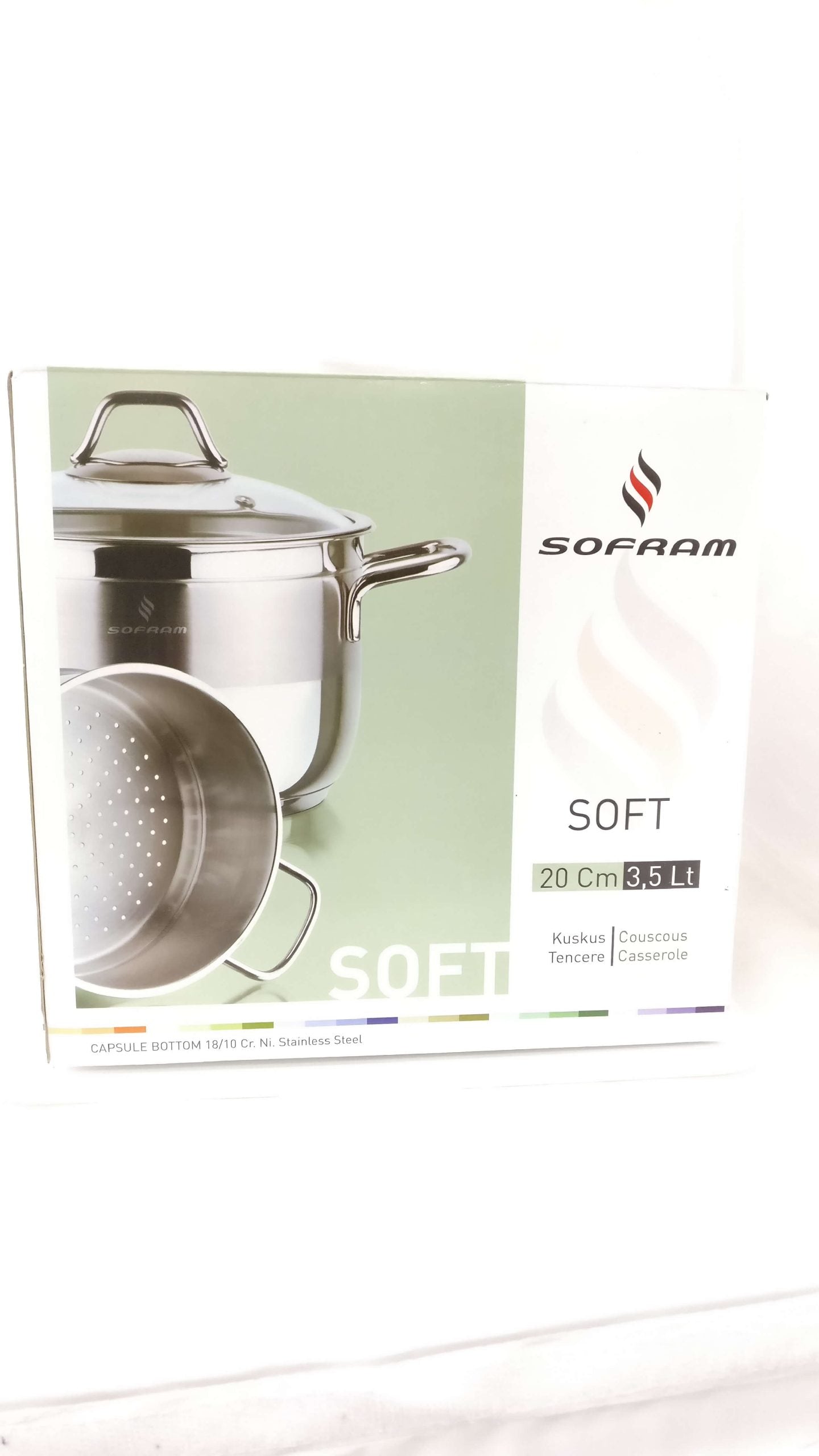 Couscousier, Stainless Steel