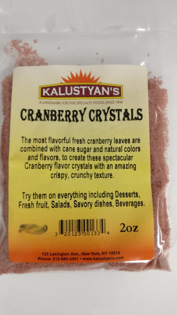 Cranberry Crystals