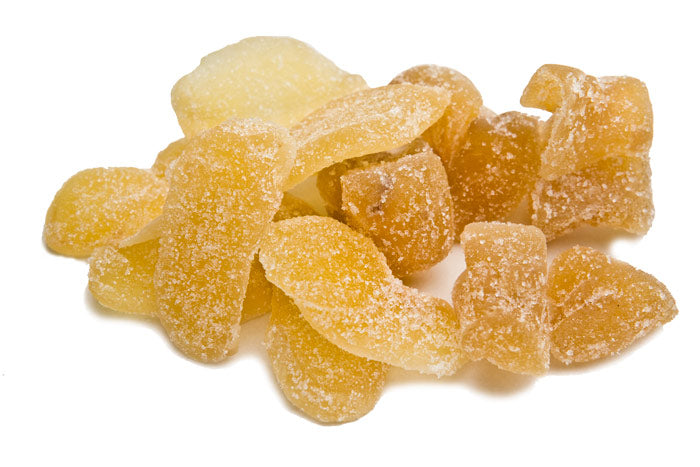 Crystalized / Candied Ginger Slices. Thai
