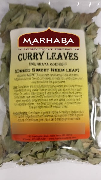 Curry Leaves Flakes  (Indian Curry / Kadi Patta), Dried Flakes (Murraya koenigii)